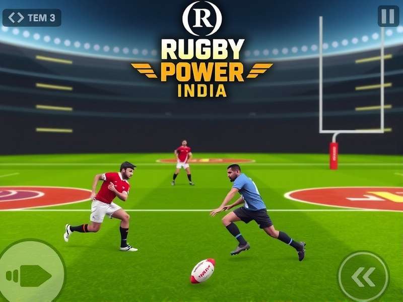 Rugby Power India gameplay screenshot